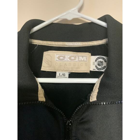 CCM Los Angeles Kings NHL Fan Apparel & Souvenirs Jacket Size Large L USED - Picture 4 of 6